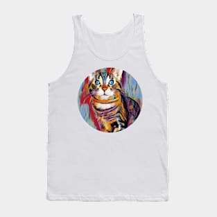 Agile floppy cat Tank Top